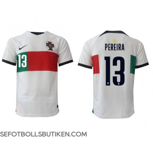 Portugal Danilo Pereira #13 Replika Borta matchkläder VM 2022 Korta ärmar
